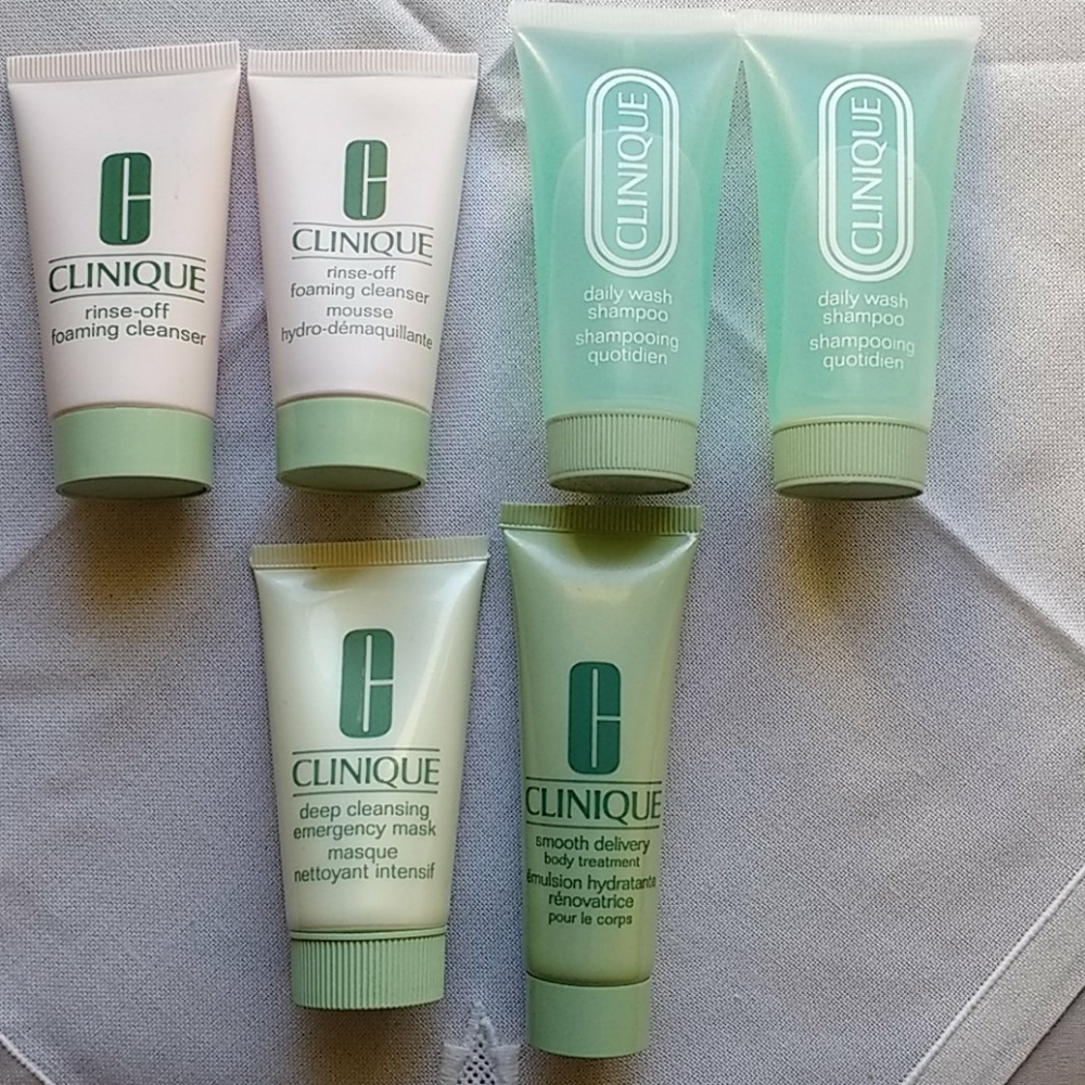 Clinique travel size bundle of 6 items